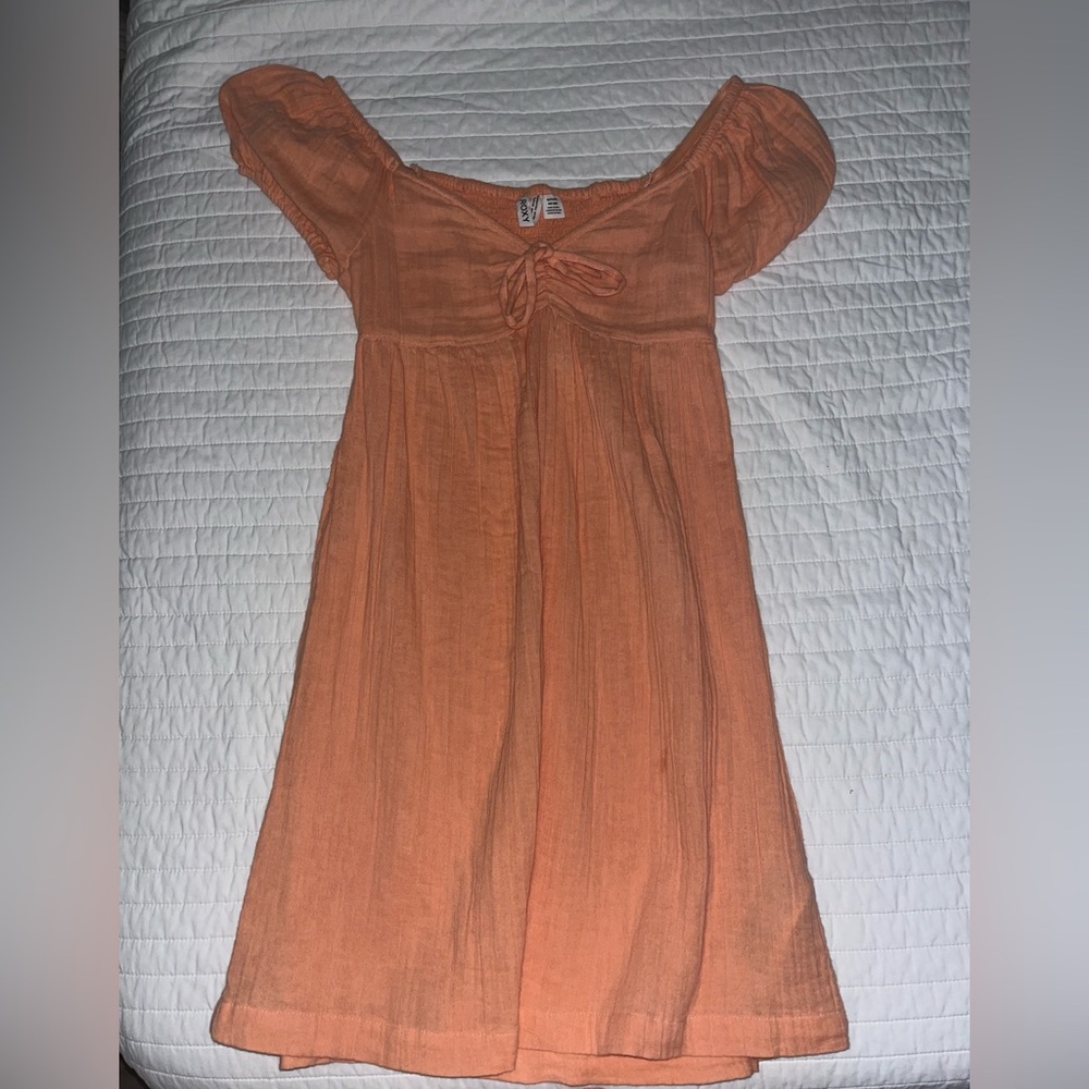 Orange/Coral flowy dress from ROXY